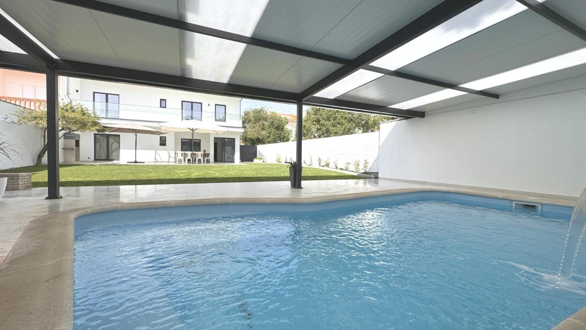 Casa Da Praia, Piscina A Sal, Aquecida E Coberta -Praia Da Barra Zewnętrze zdjęcie